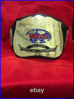 Wwf World Tag Team Wrestling Championship Belt Replica Adult Size Free Shipping