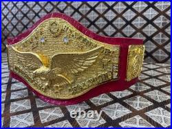 Wwwf Bob Backlund Antonio Inoki Wrestling Championship Title Belt