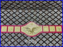 Wwwf Bob Backlund Antonio Inoki Wrestling Championship Title Belt