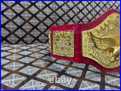 Wwwf Bob Backlund Antonio Inoki Wrestling Championship Title Belt