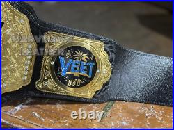 YEET World Heavyweight Wrestling Championship Title Belt Adult size Brass 2mm